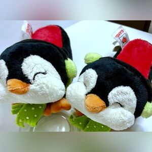 GANZ Cozy Cuties Children’s Plush Penguin Slippers- NWT size small